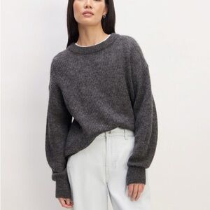 Everlane The Oversized Alpaca Crew